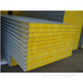 Metal Rock Wool Mineral Wool Sandwich Panel